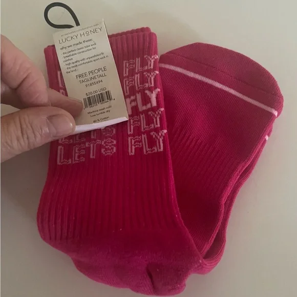 NWT FP Movement Tagline-Tall Tube Socks - Picture 4 of 5